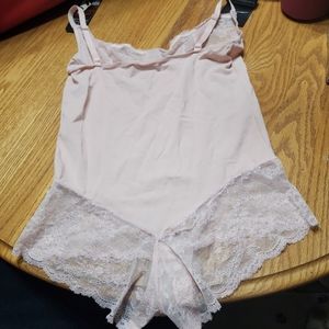 Slimming body suit pink and black